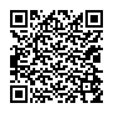 QR-code voor telefoonnummer +12024554065