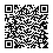 QR код за телефонен номер +12024554072