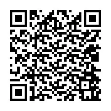 QR код за телефонен номер +12024561356