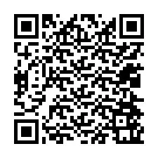 QR-code voor telefoonnummer +12024561357