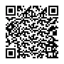 Codice QR per il numero di telefono +12024561360