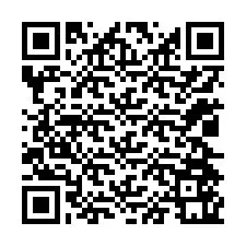 Kod QR dla numeru telefonu +12024561371