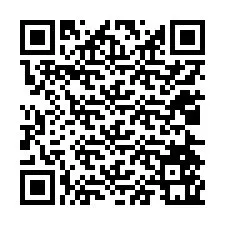 QR-код для номера телефона +12024561712