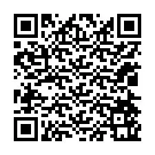 QR код за телефонен номер +12024561715