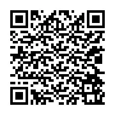 Kod QR dla numeru telefonu +12024561724