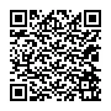 Kod QR dla numeru telefonu +12024561725