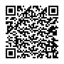 QR-code voor telefoonnummer +12024569283