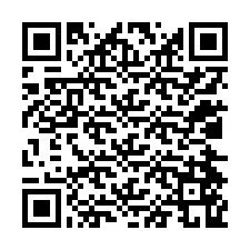 Código QR para número de telefone +12024569288