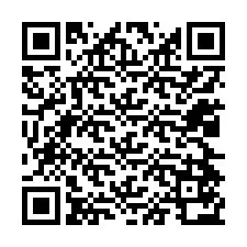 Código QR para número de teléfono +12024572227