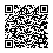 Código QR para número de telefone +12024578510