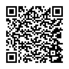 QR-code voor telefoonnummer +12024583578