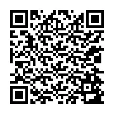 QR kód a telefonszámhoz +12024583584