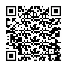 QR-код для номера телефона +12024585301