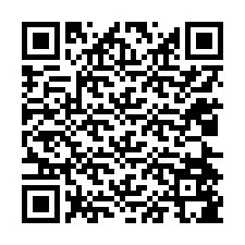 Código QR para número de teléfono +12024585302