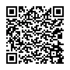 QR-code voor telefoonnummer +12024585304