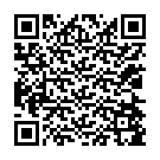 QR kód a telefonszámhoz +12024585309