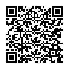 QR код за телефонен номер +12024589066