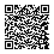 Codice QR per il numero di telefono +12024589070