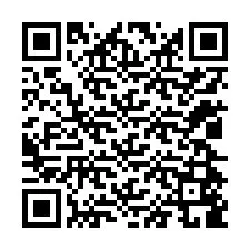 QR-code voor telefoonnummer +12024589071