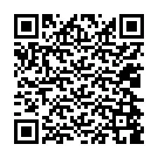 QR-code voor telefoonnummer +12024589073