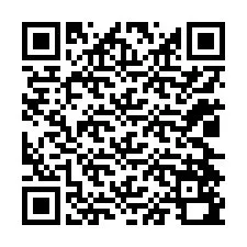 QR-код для номера телефона +12024590631