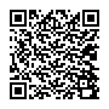 Código QR para número de telefone +12024590633