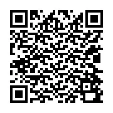 QR-code voor telefoonnummer +12024590634