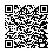 Codice QR per il numero di telefono +12024590638