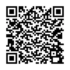 Kode QR untuk nomor Telepon +12024590639