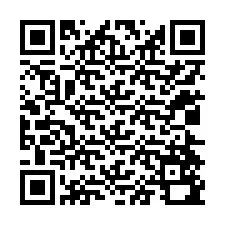 Codice QR per il numero di telefono +12024590640