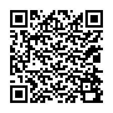 QR-код для номера телефона +12024590641