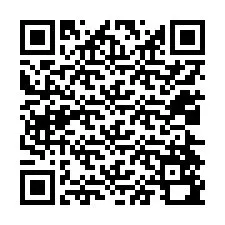 Kode QR untuk nomor Telepon +12024590643