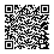 Código QR para número de telefone +12024592229