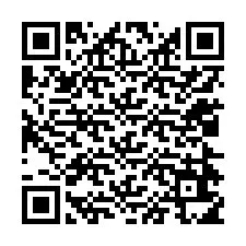 QR-koodi puhelinnumerolle +12024615416