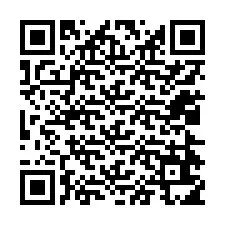 QR-koodi puhelinnumerolle +12024615417