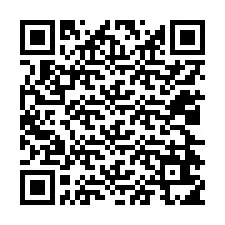 QR-код для номера телефона +12024615423