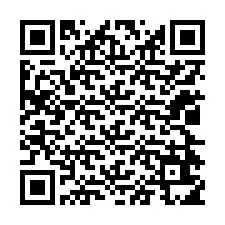 QR код за телефонен номер +12024615425