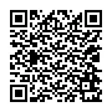 Código QR para número de telefone +12024621578