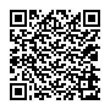 QR-koodi puhelinnumerolle +12024623849