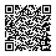 QR-koodi puhelinnumerolle +12024623854