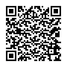 QR-koodi puhelinnumerolle +12024624891