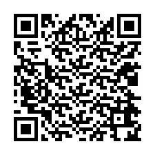 QR-koodi puhelinnumerolle +12024624892