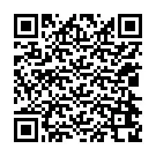 QR-koodi puhelinnumerolle +12024628254