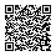 Código QR para número de teléfono +12024638081