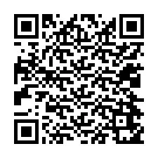 QR код за телефонен номер +12024651293