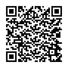 QR-koodi puhelinnumerolle +12024651294