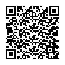 QR код за телефонен номер +12024651298