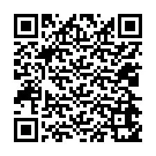 Código QR para número de teléfono +12024651863