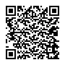 Código QR para número de teléfono +12024651867