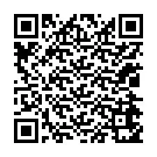 QR-koodi puhelinnumerolle +12024651885